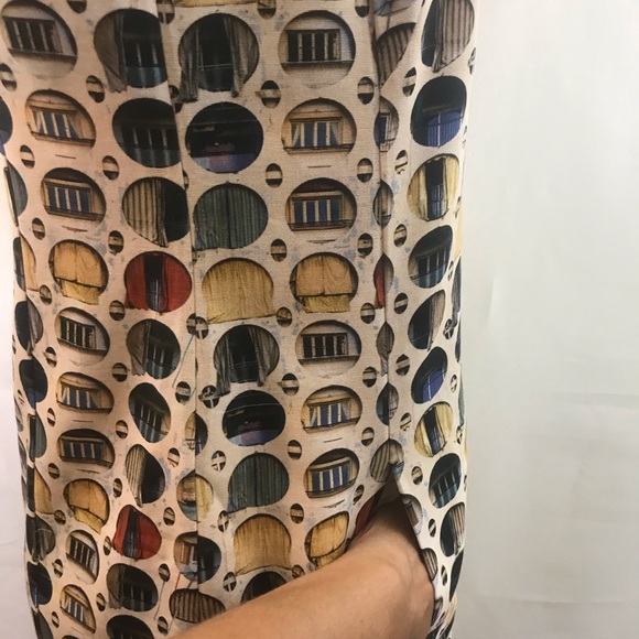 AKRIS PUNTO 🔥sleeveless color block midi dress - Picture 14 of 16